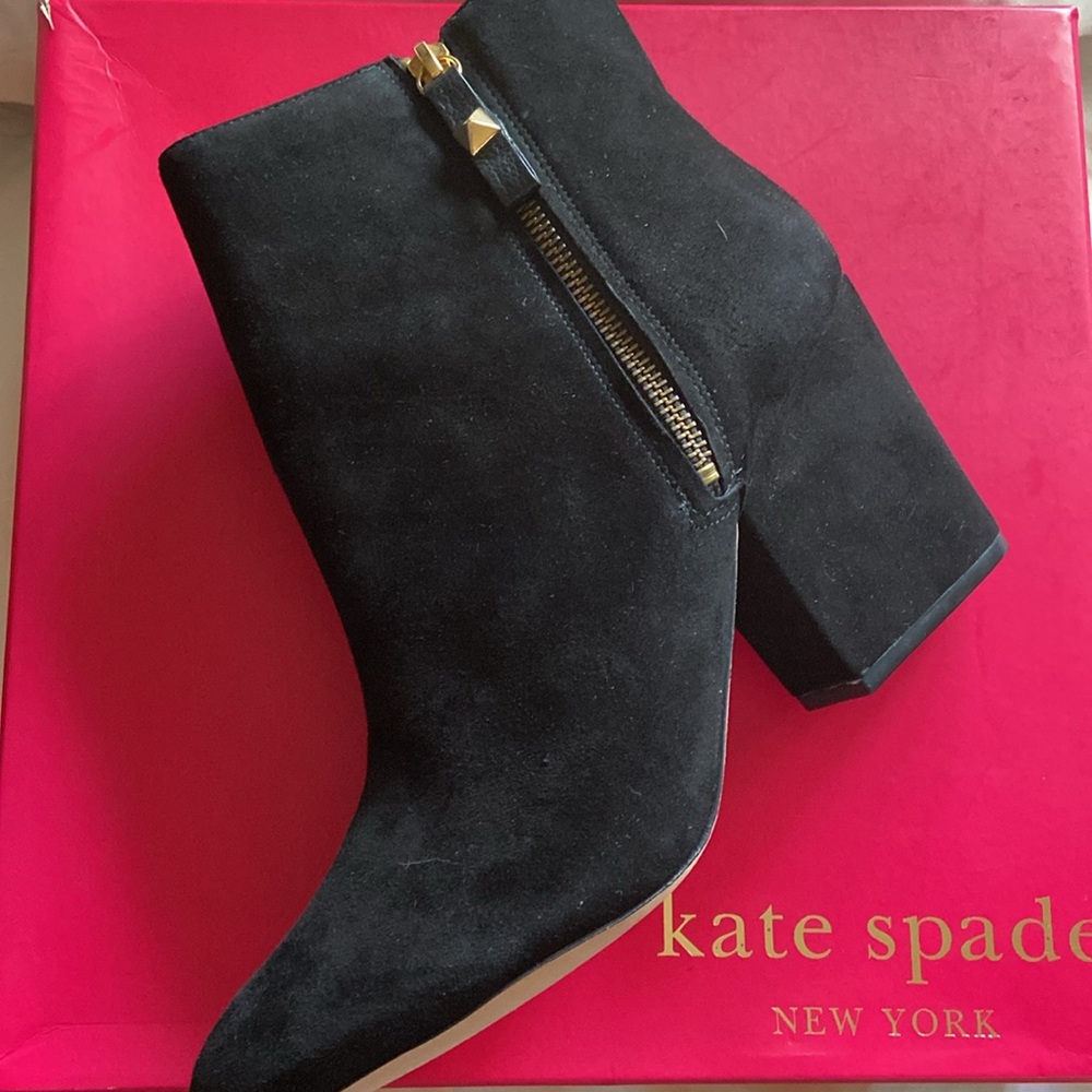 Kate Spade Rickee Suede Bootie BNWT 10M